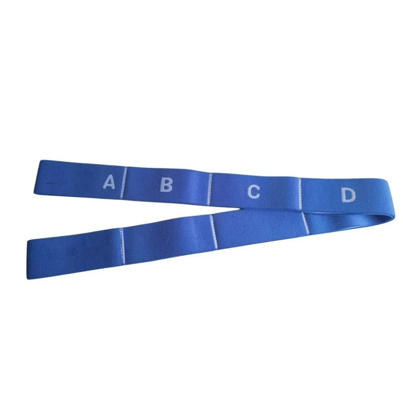 Custom Fabric Elastic Pull Belt Exercise Resistance band Stretched Strap Multi-Loops Band For Yoga Pilates