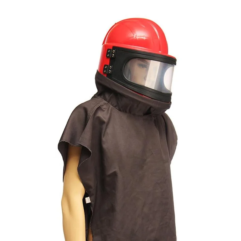 sandblaster helmet sand blast machine hood sandblasting accessories