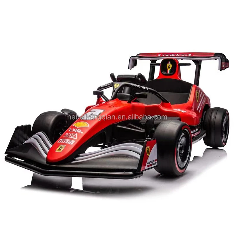 Manufactory High Quality 12V Kids Plastic Battery Electric Go-Kart Baby Ride On F1 Car For Child Driving