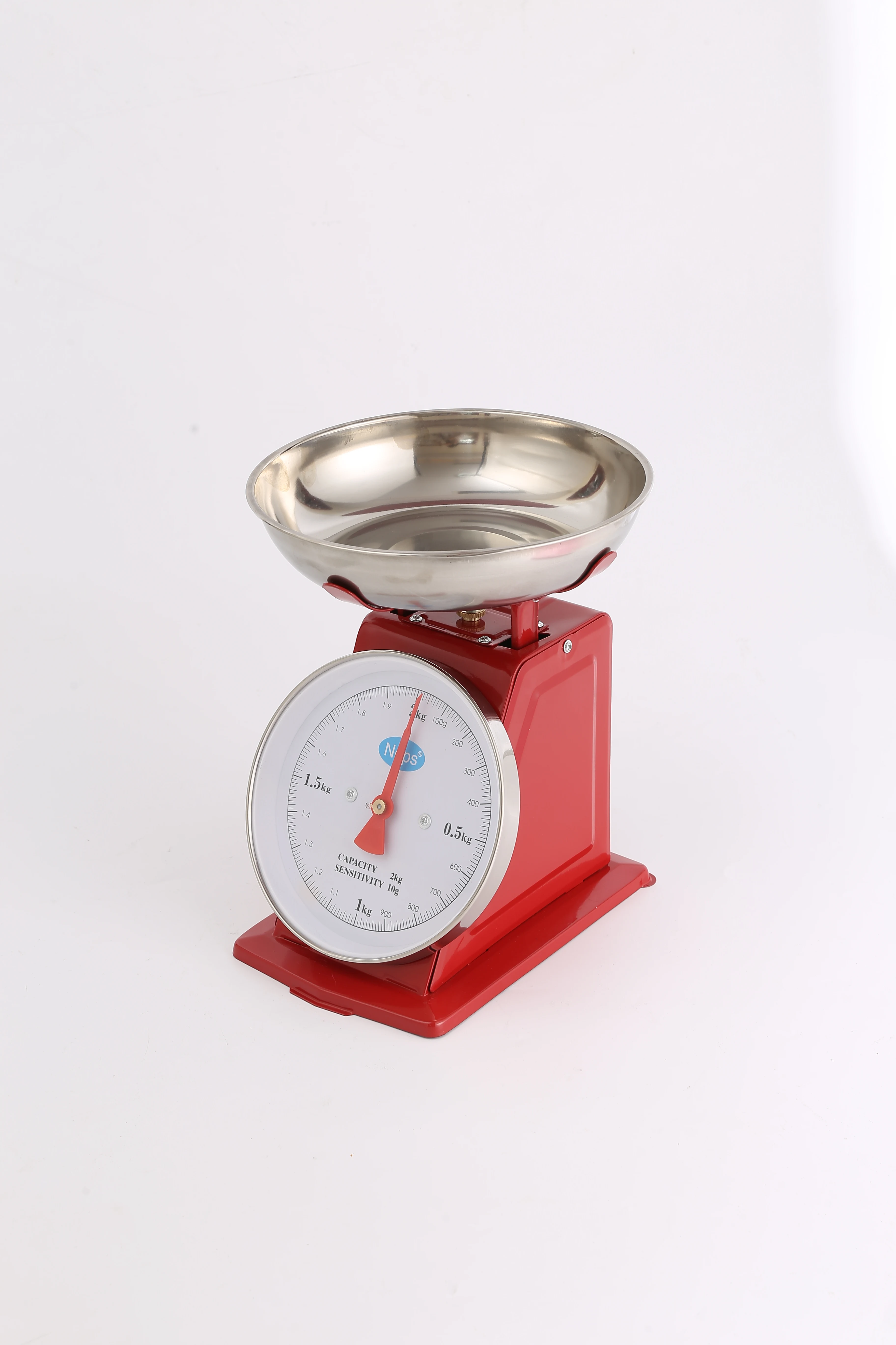 Europe Good Price Kitchen Use Weighing Food Fruit No Battery Mechanical Scale Spring Food Kitchen Weight Scale