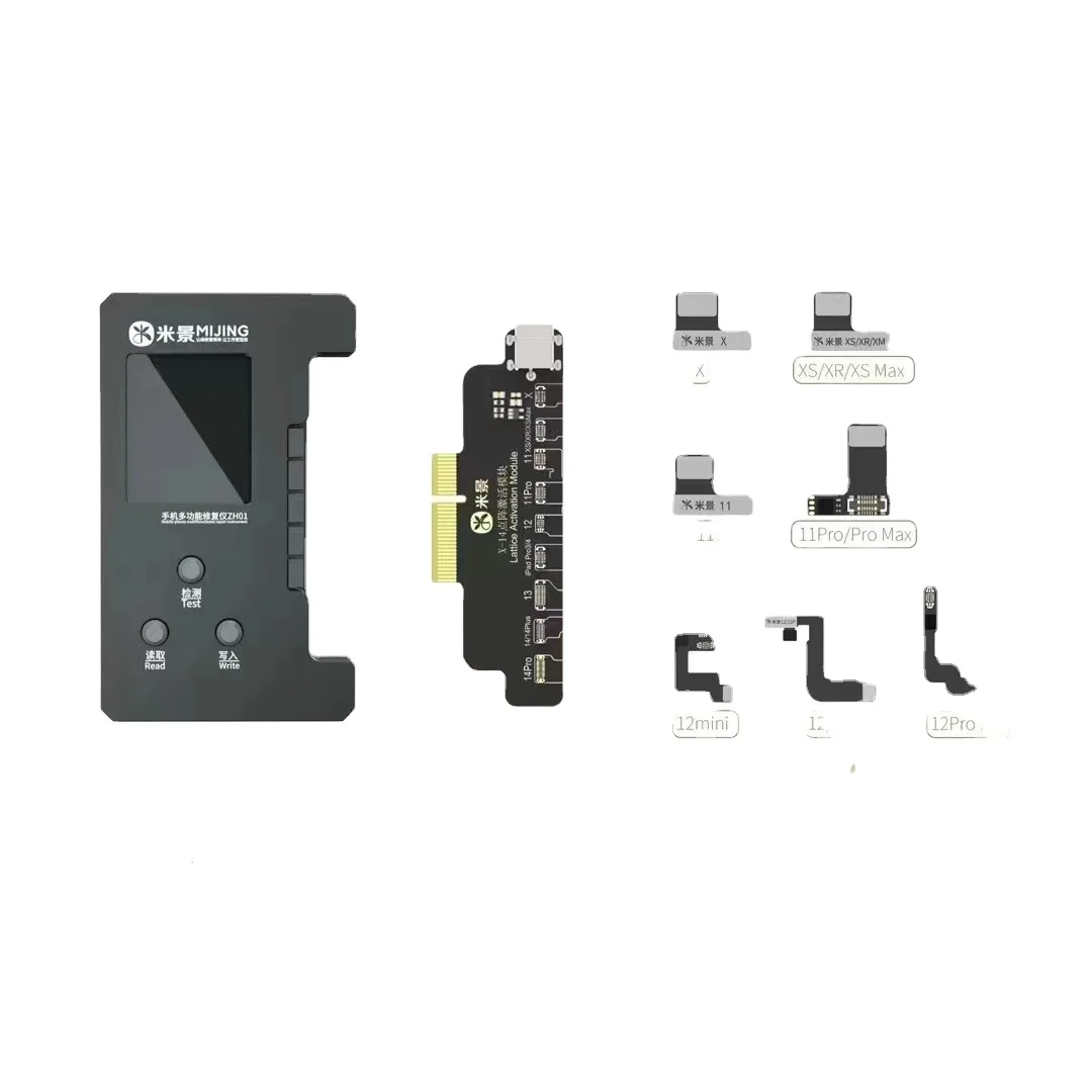 Mijing ZH01 Face ID Recovery Tester For iPhone X XR XS 11 12 13 14 Pro Max Dot Matrix Solder-Free Repair Battery Data Change