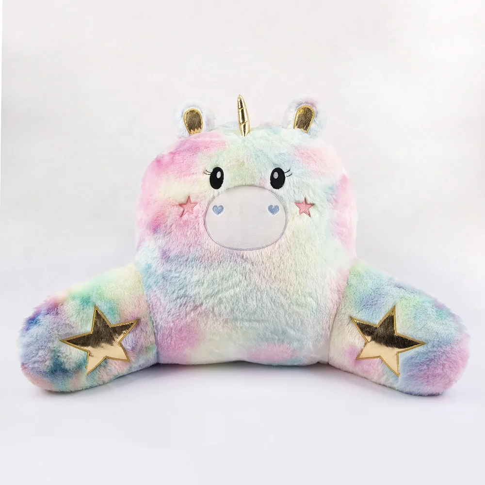 OA Backrest pillow Colorful Doll Custom Plush Doll Korean Stuffed Toy Doll Soft Fashion Cartoon  Baby Gift Cute backrest cushion