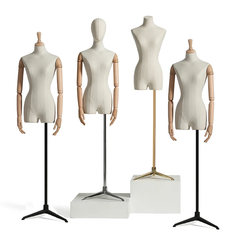 KS-005 Half Body Sewing Mannequin Tailors Dummy Dress Form Mannequin