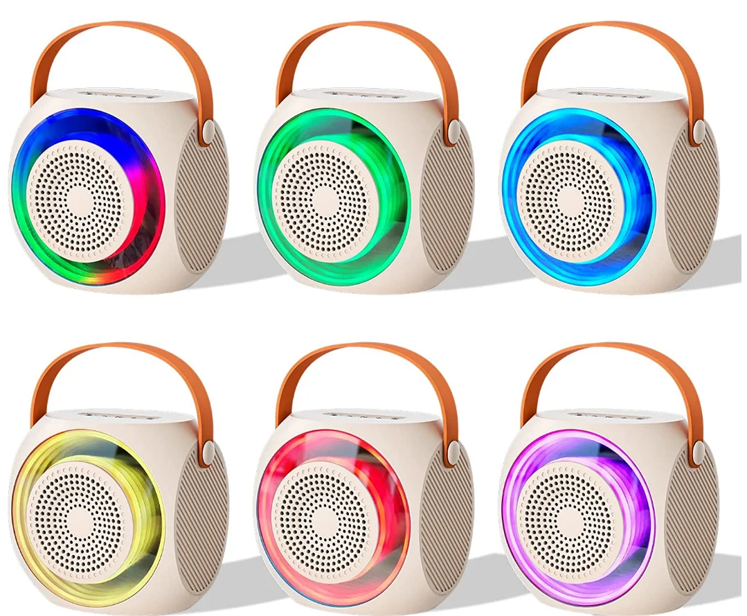 New Portable Party Wireless Speaker Mini Kids Karaoke Singing Handheld Ktv Karaoke Speakers Set