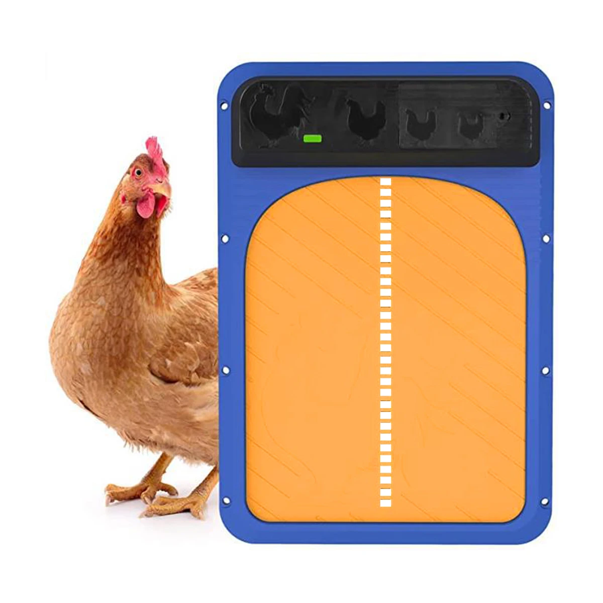New Design Plastic Light Sensor Automatic Chicken Coop Door With Wholesale Price