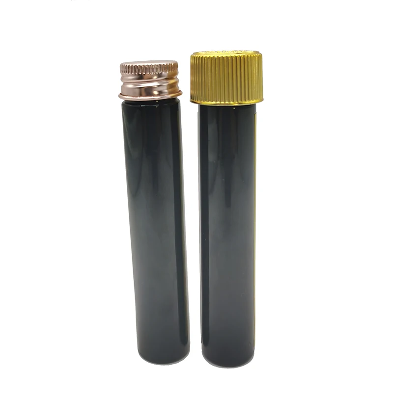 
Label Printing Child Resistant Screw Cap Preroll Tube Clear Frosted Wholesale Cone Cigarettes Pre Rolled Tubes 