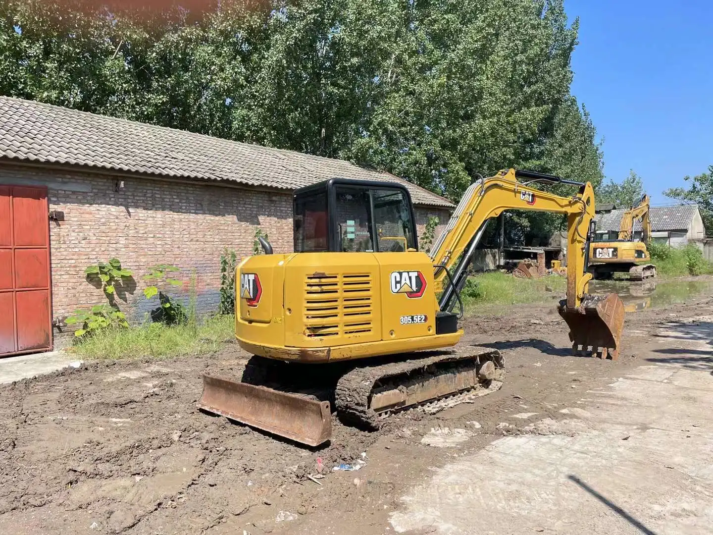 Caterpillar 305 5 гидравлический экскаватор 305.5e2/б/у гусеничный Cat305.5e