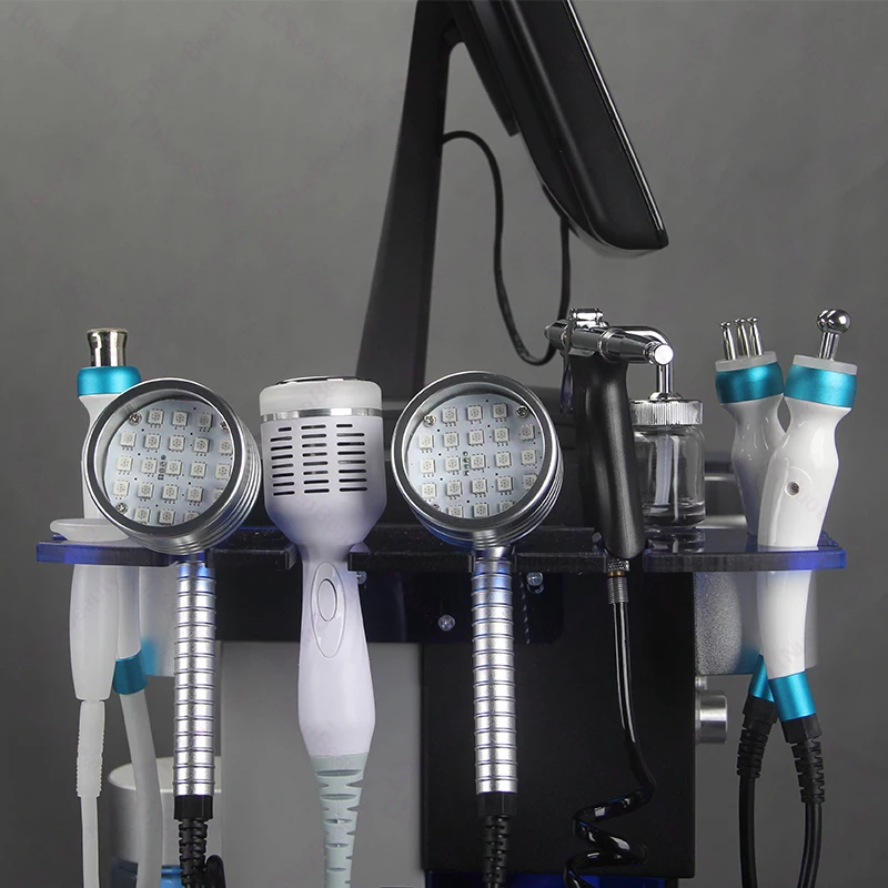 14 IN 1 Diamond Peeling Hydro Microdermabrasion Oxygen Jet Aqua Facials Skin Care Cleaning Hydra Dermabrasion Facial Machine