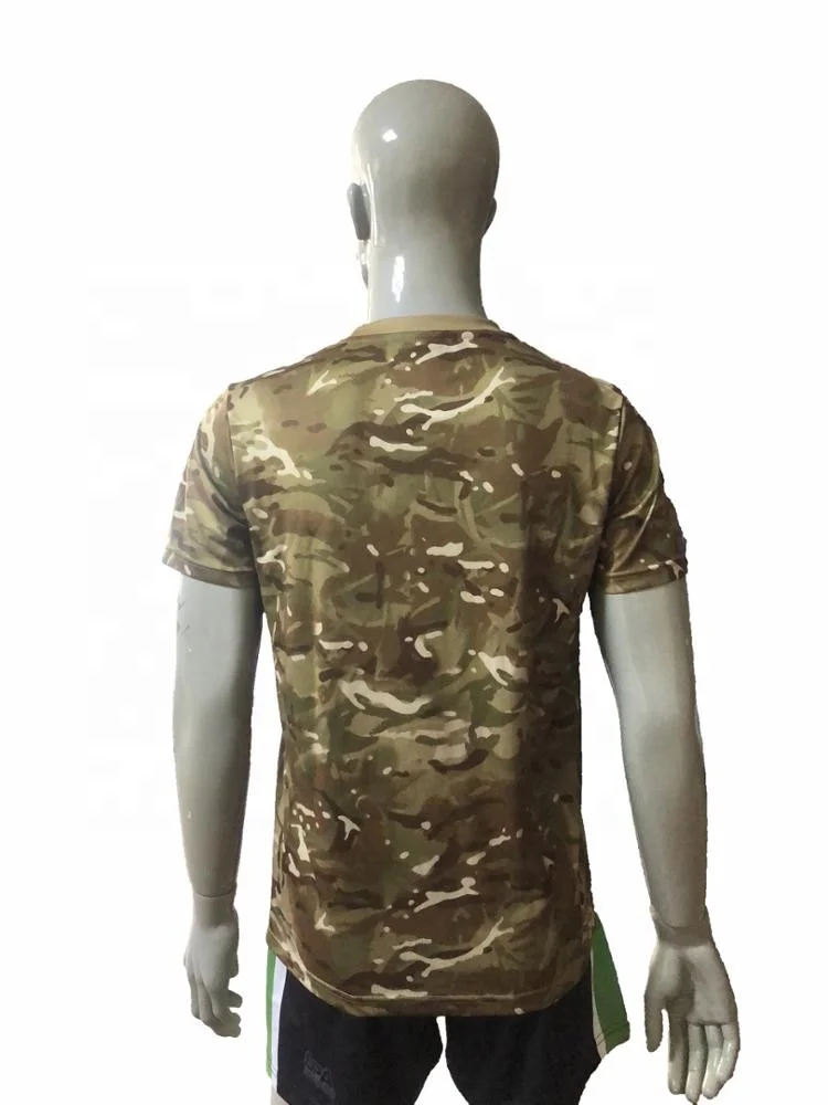 Custom high quality camouflage T shirt for army school disruptive pattern uniforme for unisex plus size t shirt