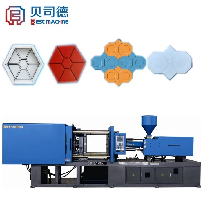 BST-2600A Customized tiles injection molding machine making machine