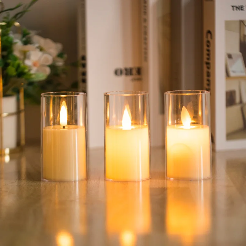 Led Candle Lamp Electronic Battery Power Candles Flameless Flicke Tea Candles For Decor Wedding Decorative Light