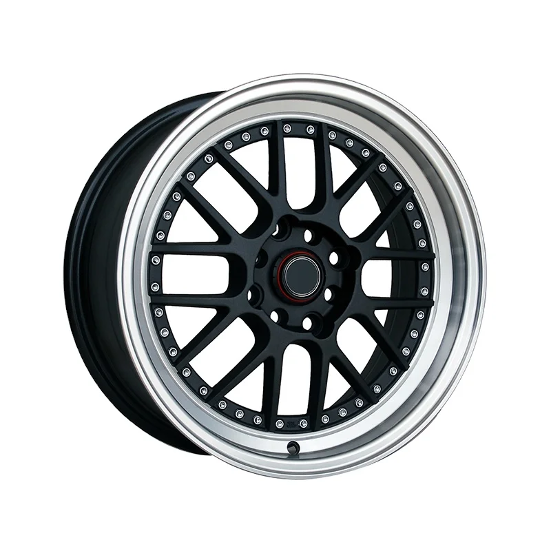 Factory High Quality 15 16 17 18 19 20 21 Inch Alloy Car Pcd 5X112 5*100 4*100 4*108 Sliver Black Casting Wheels