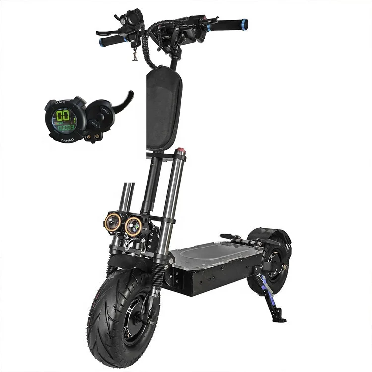 
2021 big tire high speed 13inch 60v 72v 8000w dual motor off roadelectric scooter with two wheels 