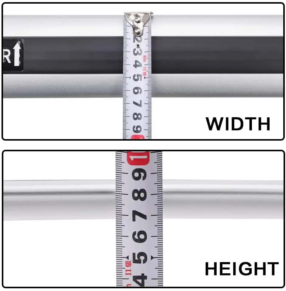 LE-STAR 4X4 FOR  Rooftop Cargo Accessories Roof Rack Rails Cross Bar fit for Jeep Grand Cherokee L 2021 2022