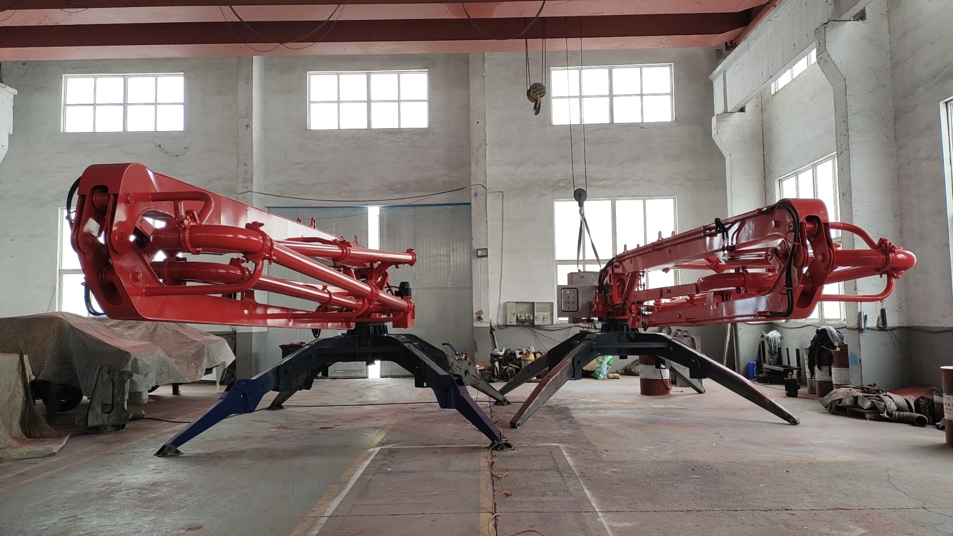 Mobile hydraulic HYG21 21m concrete placing boom price