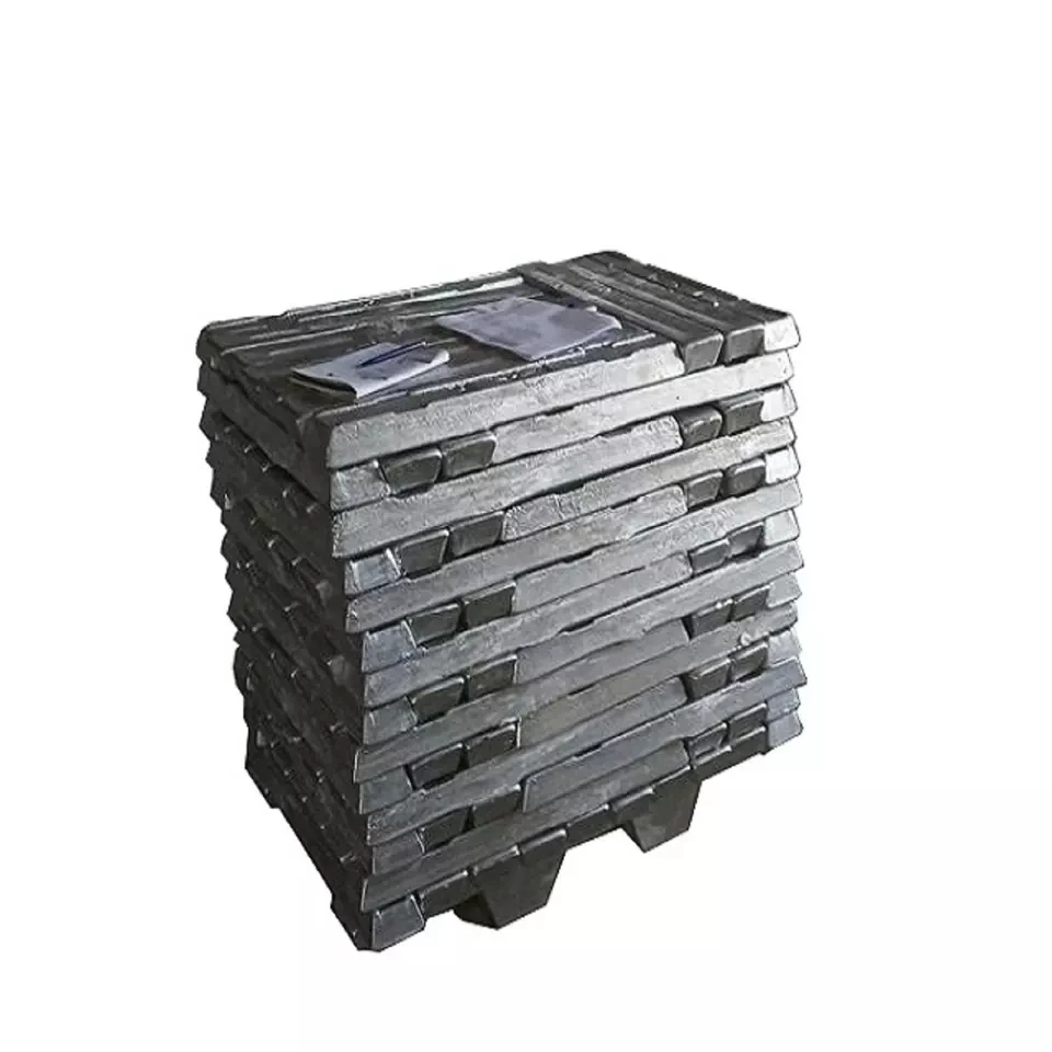 Good Quality CAS 7440-36-0 99.65%/99.85% Antimony Ingot for Metallurgy