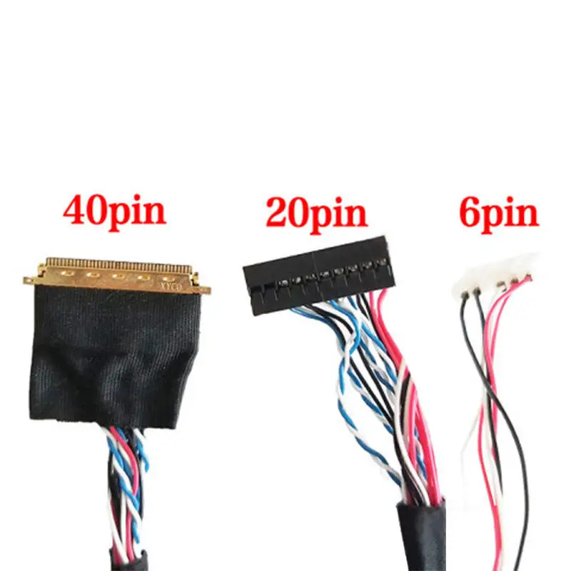 High Quality Custom 2022 Factory Direct Sell Laptop LCD Screen Cable 30 Pin 51 Pin lvds Cable