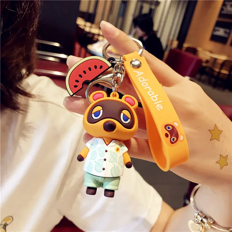 New style animal  promotional gift car key chains women key chain pendant bag ornaments key ring accessories keychains