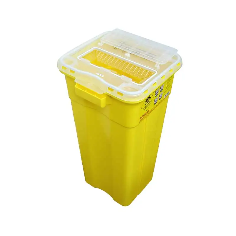 Large Volume 40 Liter sharp containers box Hospital Use 40L Sharp Containers
