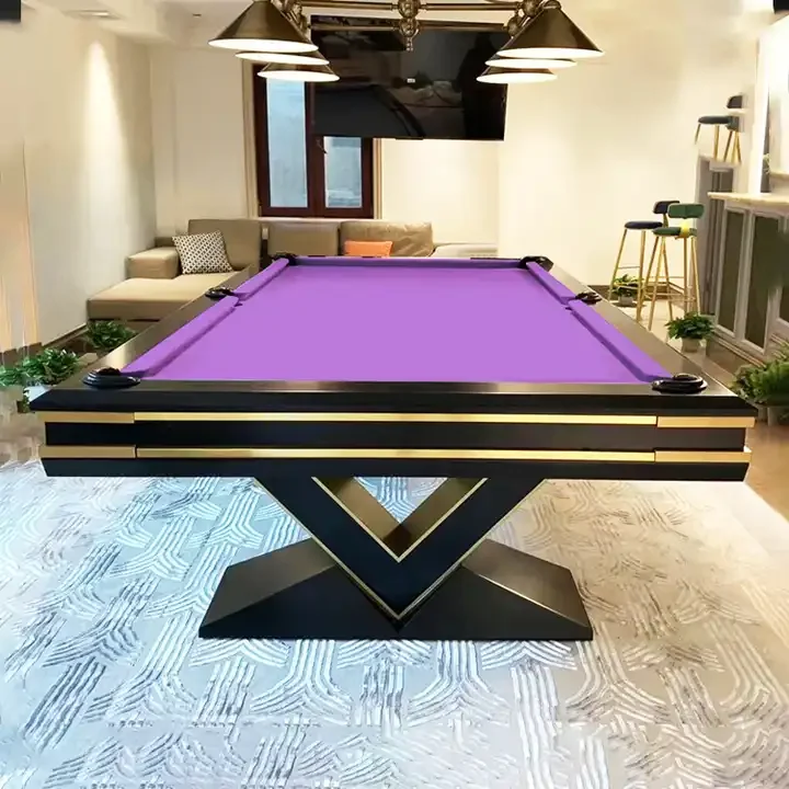 2024 Made in China Brandnew 7ft 8ft 9ft Standard Size Pool Billiards Table with Quality Frame and Slate Technology