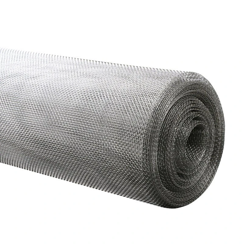 304 316 Ultra Fine Stainless Steel Screen Mesh Metal Filter Wire Net Plain Woven Mesh