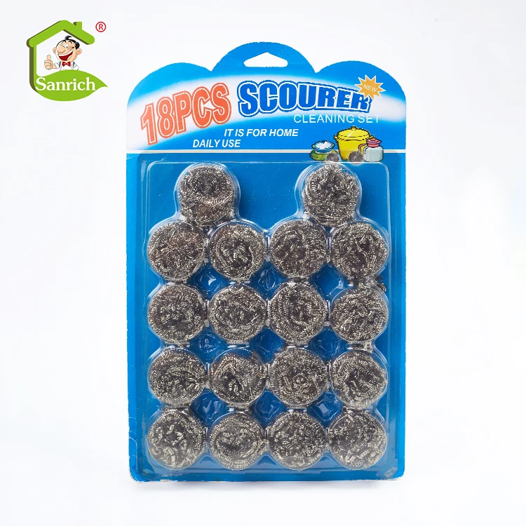 Lowest Price Household Cleaning Supplies Stainless Steel Inox Scourer