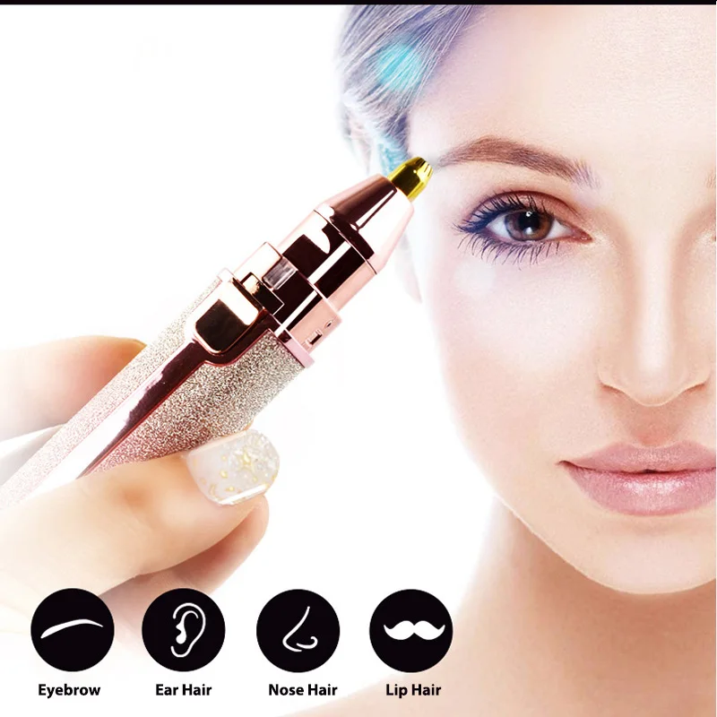 
Electric Eyebrow Trimmer Pen Beauty Women Facial Eyebrows Remover Trimmer 