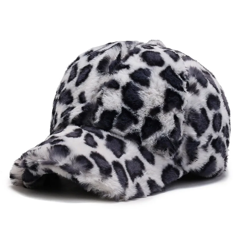 BSBH Custom Sublimation Baseball Cap with 3D Embroidery 6 Panels Leopard Checkered Dot Pattern Sports Cap for Party with Logo
