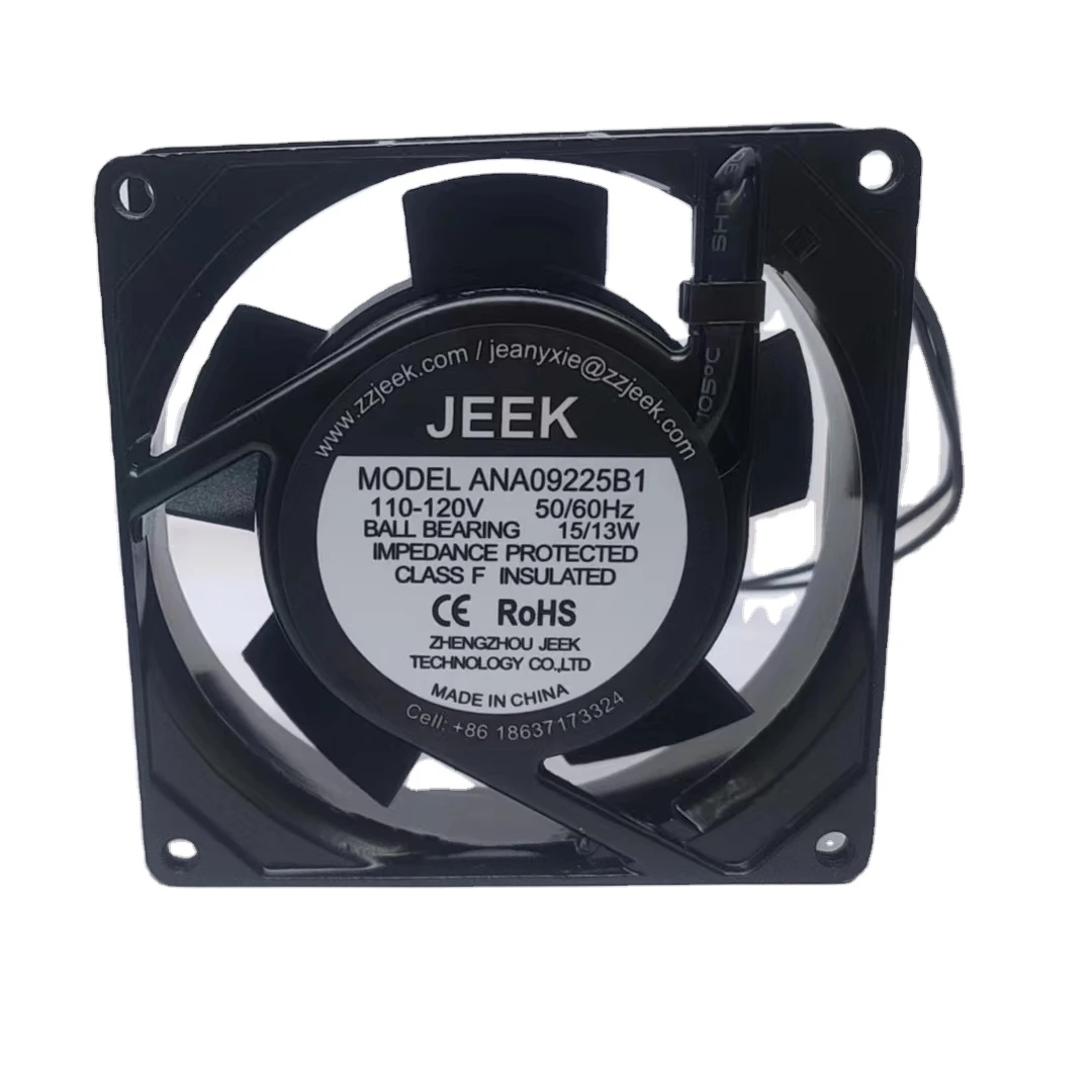 JEEK 9225 axial 92mm ac 110V  92x92x25mm Fan blower Ball Bearing pc cooling fan 2800RPM
