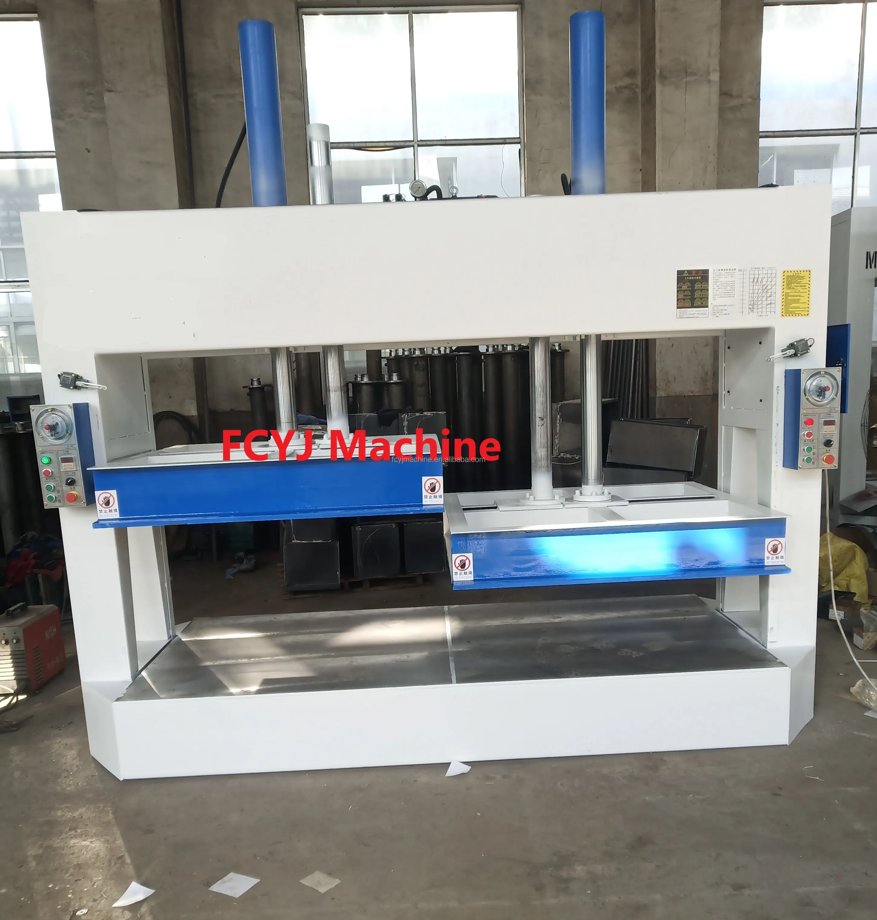 laminated panel plywood pressing machine hydraulic cold press 100Ton