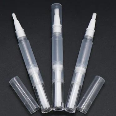 Wholesale hot Sale Unique 3Ml 5Ml Empty Plastic Lip Gloss Lip Vacuum Dispenser Swivel Pen Twist Pen