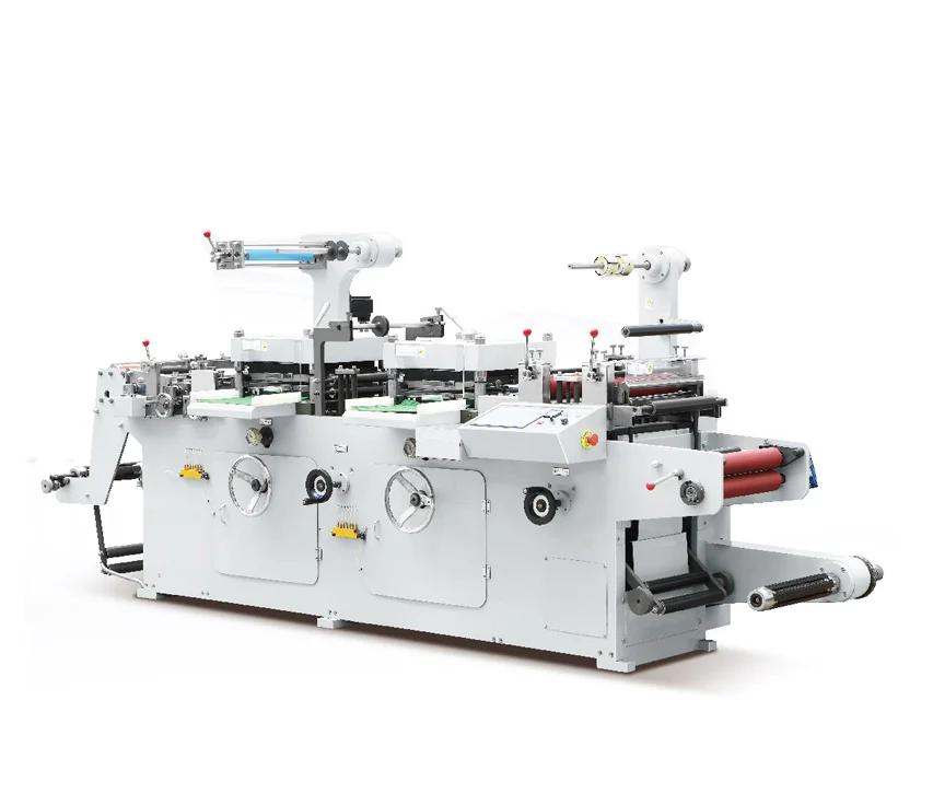 KTM-320D/420D label hot foil stamping and die cutting machine