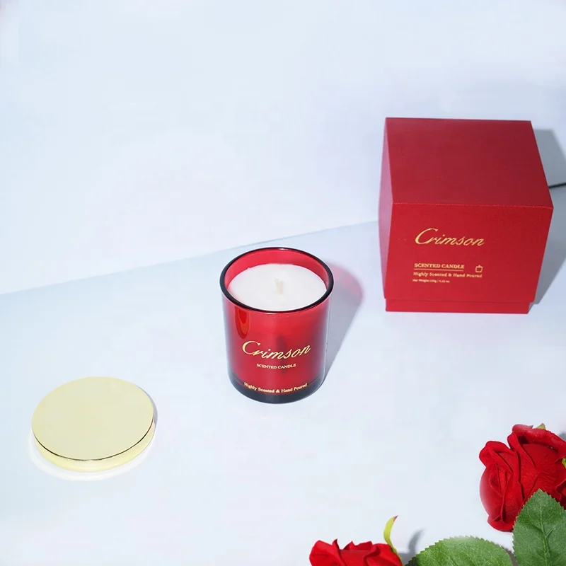 Support Customization Private Label Luxury Soy Wax Scented Candle Set With Gift Packaging