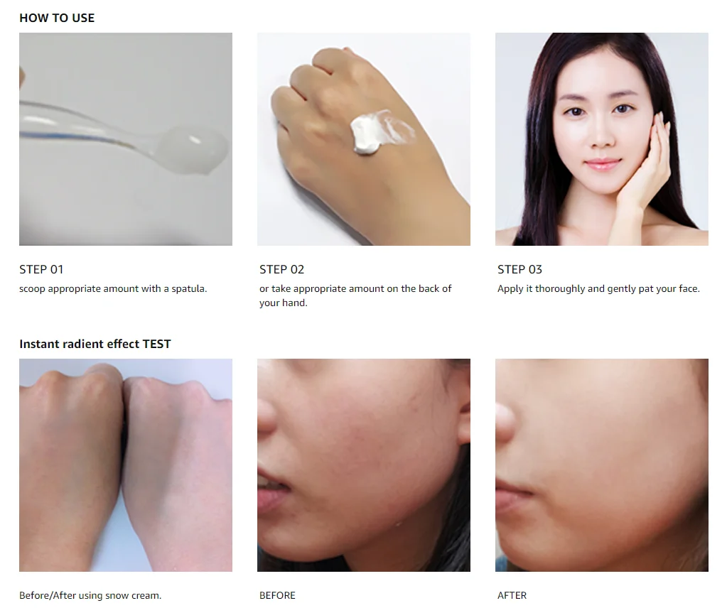 Фирменная торговая марка All-in-One Base Skin Radiance отбеливающий белоснежный крем