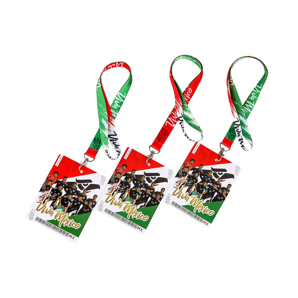 Id Card Holder Lanyard Cartoon Lanyard With Trigger hook Heat Transfer Printing Neck Strap Custom Best Quality Lanyard