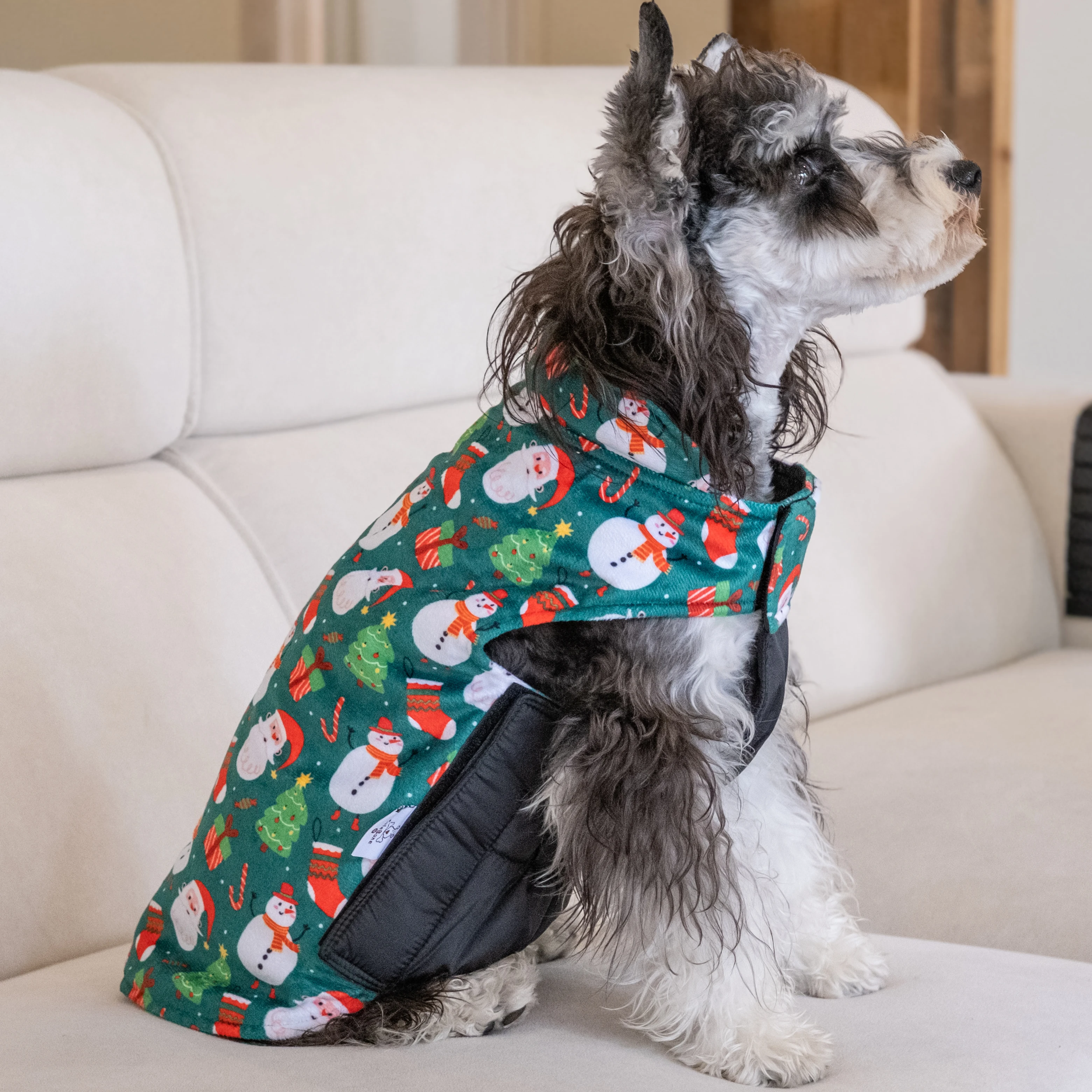 CuteBone Christmas collection design Christmas gifts  Stock Pet Clothing Warm  Dog Coat Jacket Windproof Pet Dog Coat