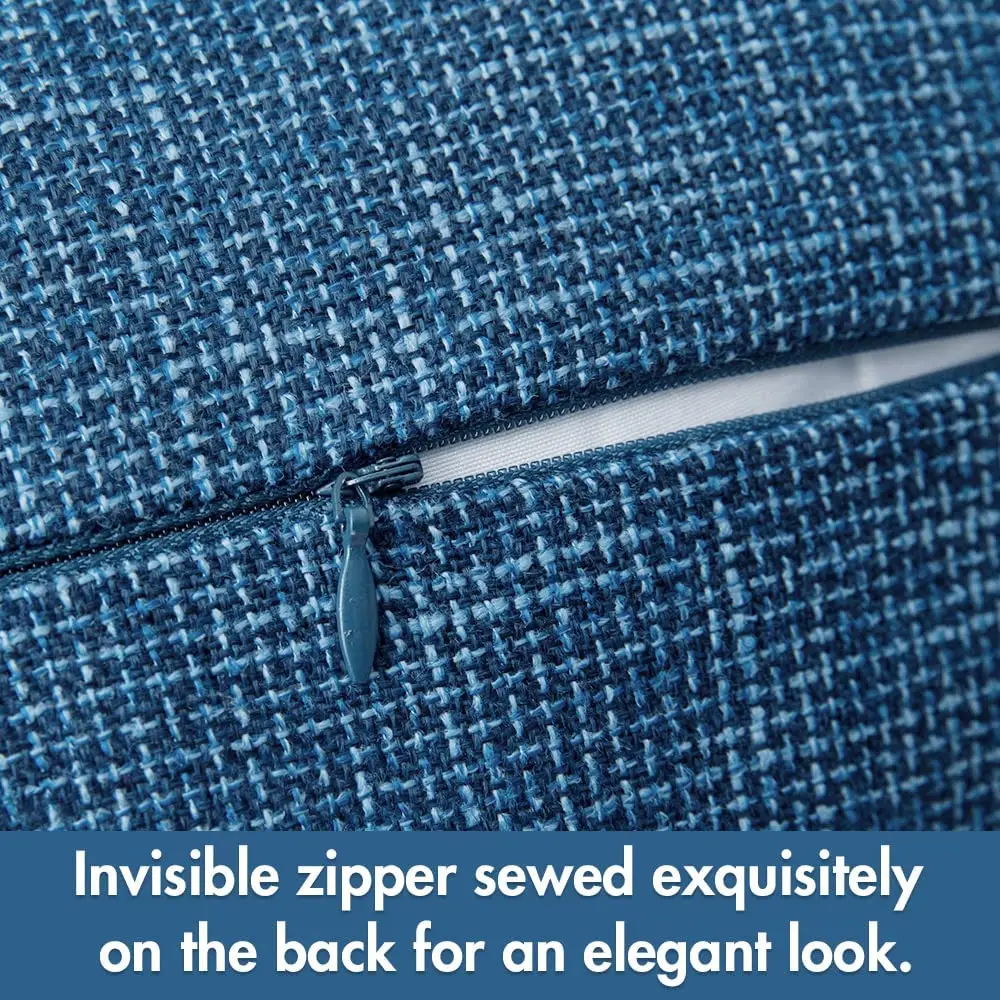 Factory Directly Wholesale Linen Cushion Covers Decorative Linen Throw Pillow Cover Farmhouse Pillow Cushion for Home Decor Sofa