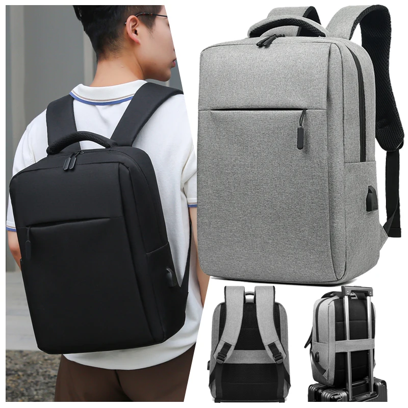 OMASKA Wholesale 17 Inch Laptop Backpack Waterproof Men Business Bagpack School Business Laptop Backpack