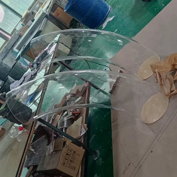 Double Head Clear Acrylic Bending Tube, Acrylic Bending Pipe Free Sizes