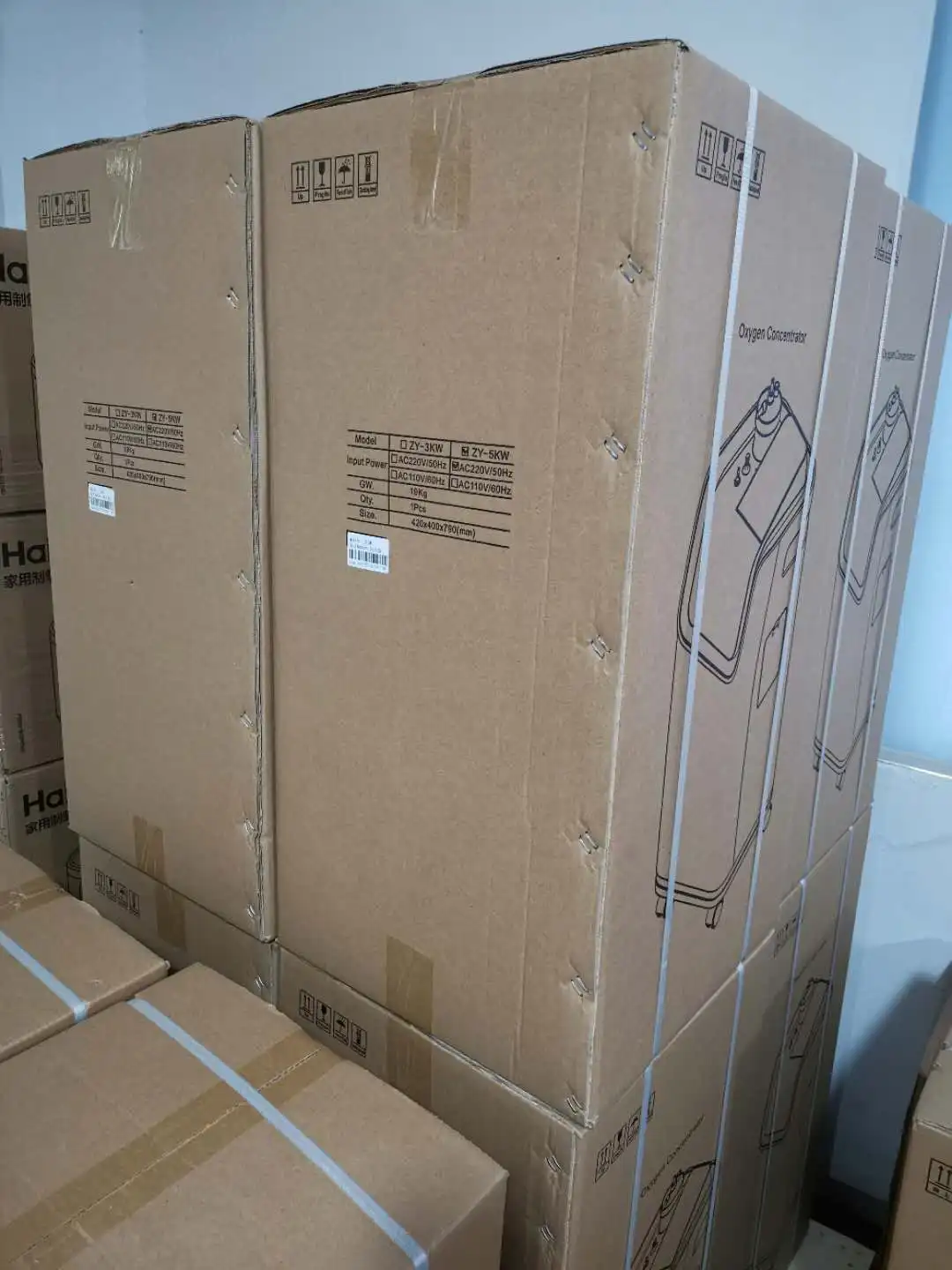  Hochey Medical 1-7L компактный мобильный портативный мини-генератор кислорода для больницы или