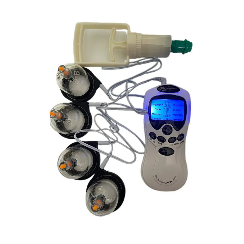 EMS Therapy Massager Suction 20PCS Vacuum Cupping Set 8 Models Massage Device for Cupping Tool