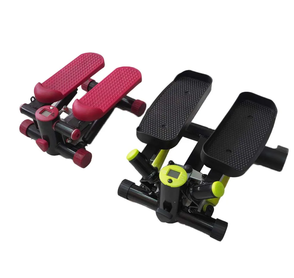 Home Use Foldable Adjustable Mini Stepper Steel Air Walker Jogging Fitness Equipment Mini Stair Stepper Mini Stepper Exercise