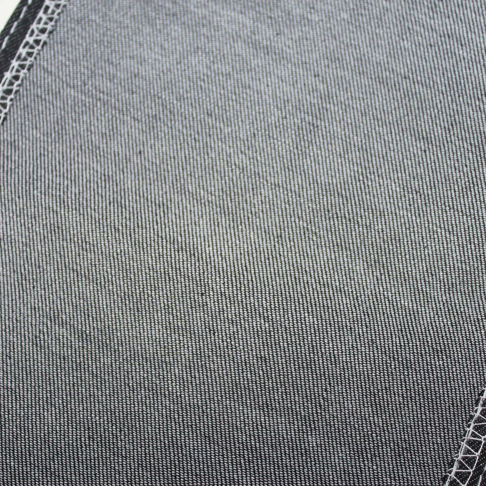 Fashion women twill recycled woven denim fabric wholesale