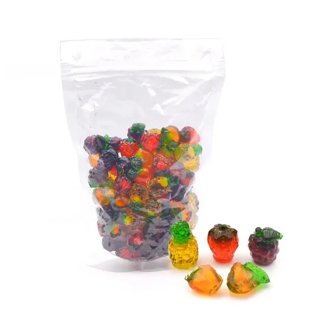 Free Sample OEM Vegan Collagen Casing Candy Wholesale Candy Sweet