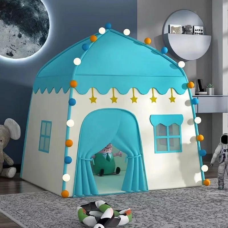 New Large Princess Girls Large Playhouse Kids Castle Play Tent Toy for Children Indoor and Outdoor Games Baby Play Tent