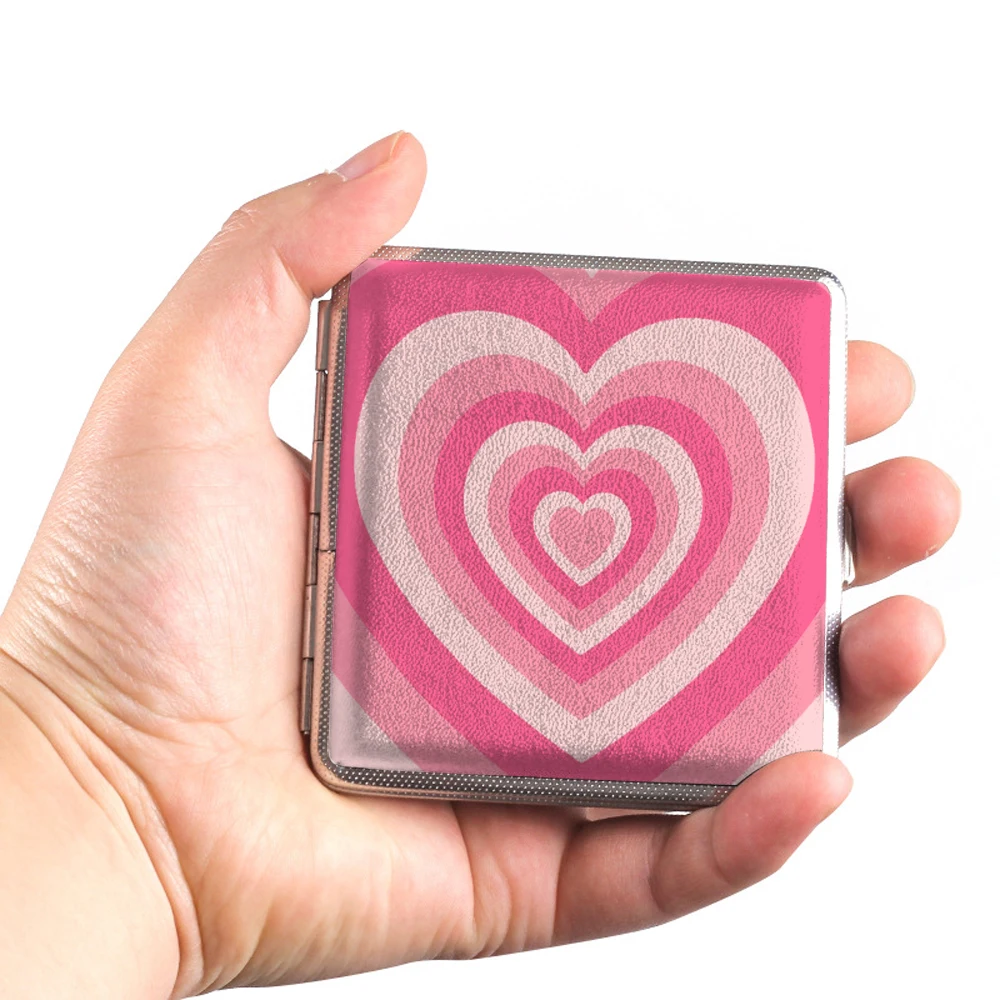 Новинка футляр для сигарет Love Heart портативный карманный табака контейнер хранения подарок девочек аксессуары курения