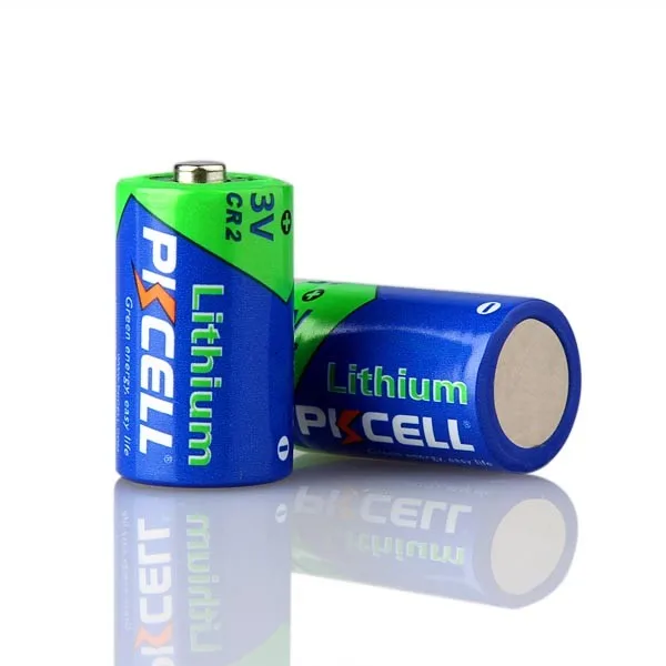 Wholesale PKCELL non-rechargeable 3V small  lithium battery CR2 850mAh for camera