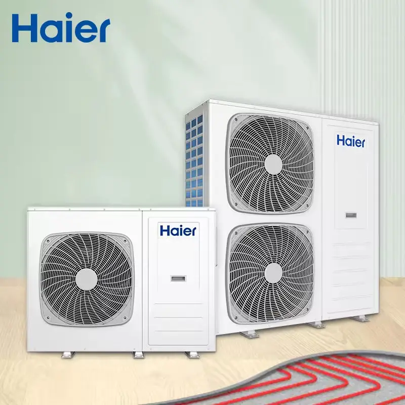 High Temperature R290 EVI DC Inverter Mini 16kw Best Heat Recovery High Cop Low Noise Air To Water Heat Pump