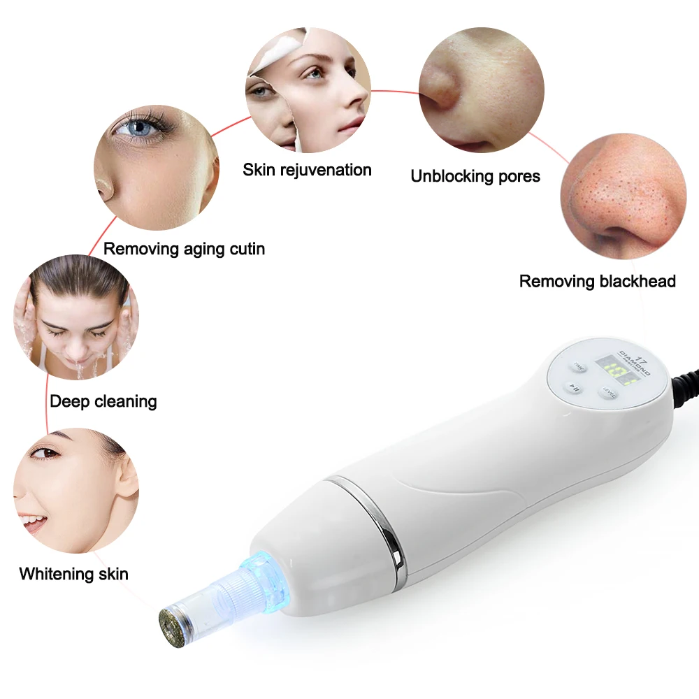 Handheld type black head removal feature pore cleaner blackhead remover