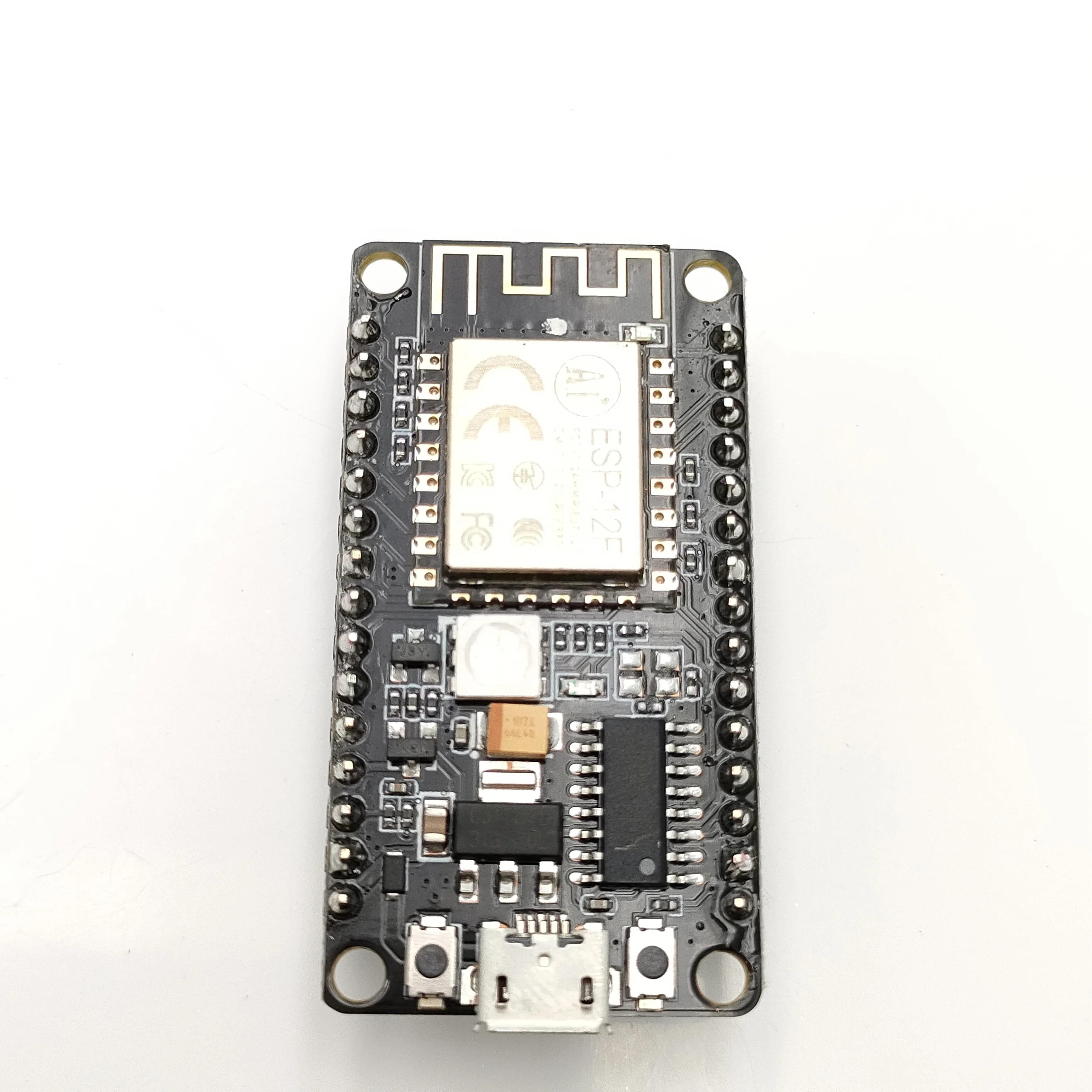Беспроводной модуль NodeMcu Lua WIFI макетная плата ESP8266 с антенной на печатной плате и usb порт ESP-12F